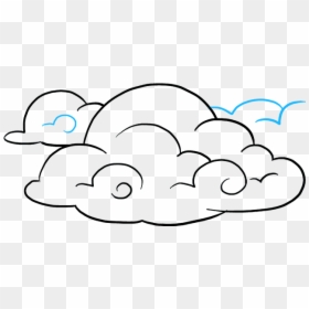 Drawn Clouds Book Png - Cartoon Cloud Png, Transparent Png - book png clipart