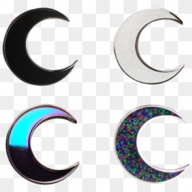 Crescent Moon Pin - Circle, HD Png Download - moon crescent png