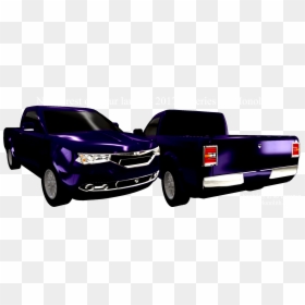 Pickup Truck, HD Png Download - destroyed car png