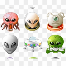 Alien Clipart Peace - Alien Icons, HD Png Download - alien clipart png