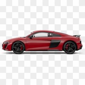 Audi R8 Coupe V10 Performance Carbon Black - Audi R8 2019 Side View, HD Png Download - audi r8 png