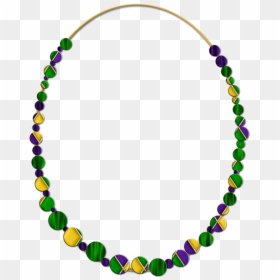 Mardi Bead Gras Lundi Throws Free Transparent Image - Mardi Gras Beads Png, Png Download - bead png