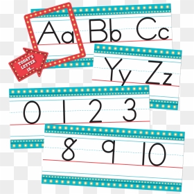 Bulletin Board Alphabet Line, HD Png Download - movie marquee png