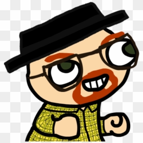 Walter White Jesse Pinkman Eyewear Vision Care Cartoon - Walter White Fsjal, HD Png Download - heisenberg png