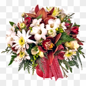 Bouquet, HD Png Download - flower arrangement png