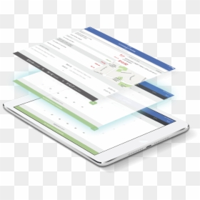 Rendering Of Banking Application On A Tablet Computer - Smartphone, HD Png Download - fifth third bank png