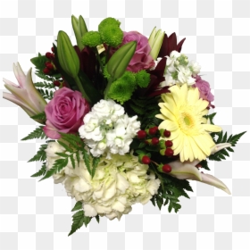 Bouquet, HD Png Download - flower arrangement png