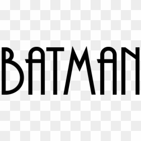 The Animated Series - Sign, HD Png Download - batman cartoon png