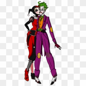 #harleyquinn #joker #batman #cartoons #cartoon #marvel - Joker Illustration Png, Transparent Png - batman cartoon png