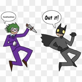 Joker Clipart Gif Cartoon - Joker Running Gif Transparent, HD Png Download - batman cartoon png