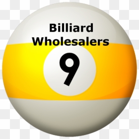 Billiard Wholesalers Supplies Nine 9 Ball The Bedford - Billiard Ball, HD Png Download - 9 ball png