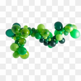 Transparent Green Garland Png - Balloon Garland Kit Transparent Background, Png Download - bead png