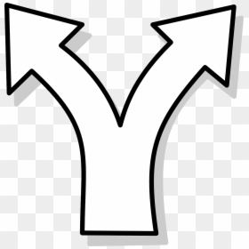 Divergent Clipart, HD Png Download - white left arrow png
