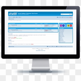 Phpbb 3.2 Sidebar Extension, HD Png Download - forum icon png