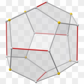 Polyhedron Pyritohedron Transparent Max - Polyhedron Transparent, HD Png Download - metal net png