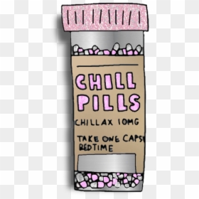 #pills #capsule #pinkglitter #medicine #bottle #decoration - Grunge Tumblr Transparent Stickers, HD Png Download - medicine capsule png