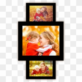 Acrylic Print Triptych Frames - Frame Print Png, Transparent Png - photo frames collage png hd