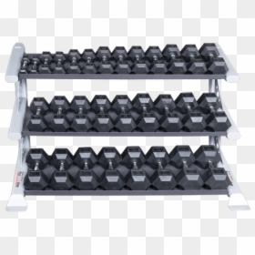 Pro Clubline Dumbbell Racks - Body Solid Sdkr1000db, HD Png Download - gym dumbbells png