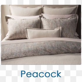 Bed Sheet, HD Png Download - peacock png image