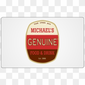 Michaels Genuine, HD Png Download - michaels logo png