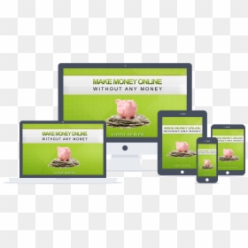 Make Money Online When You’re Broke Done For You Lead - Responsive Web Design Icon, HD Png Download - make money online png