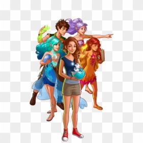 Lego Elves Main Characters, HD Png Download - elf movie png