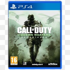 Call Of Duty Modern Warfare Remastered - Ps4 Cod Modern Warfare, HD Png Download - call of duty characters png