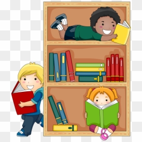 Student Reading Public Library Child Free Transparent, HD Png Download - librarian png