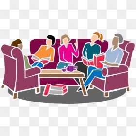 Book Club Meeting - Home Bible Study Clipart, HD Png Download - librarian png