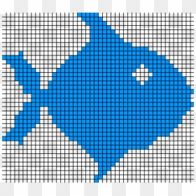 Raster Graphic Fish 40x46squares Hdtv-example - Png Picture Example, Transparent Png - squares design png