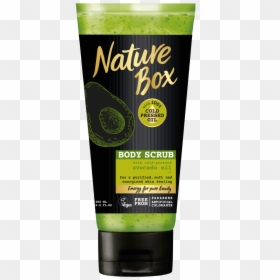 Nature Box Avocado Body Scrub Body Scrub Pinterest - Sunscreen, HD Png Download - scrub png