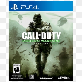 Call Of Duty Modern Warfare Remastered Xbox One, HD Png Download - call of duty characters png