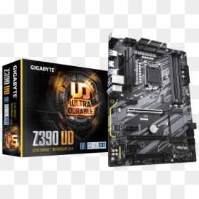 Motherboard Gigabyte Z390 Ud, HD Png Download - pc tower png