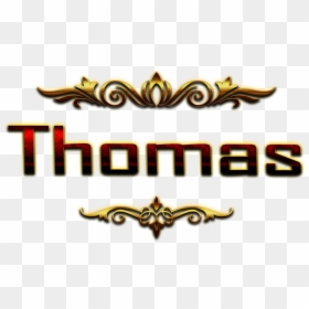 Thomas Decorative Name Png - Fred Name, Transparent Png - thomas png
