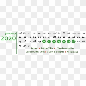 January 2011 Calendar Template, HD Png Download - haiti png