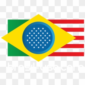 Brasil-usa - Com - Conexão Brasil Estados Unidos, HD Png Download - estados unidos png