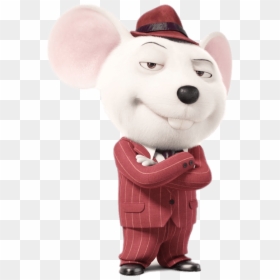 Mike The Mouse - White Mouse From Sing, HD Png Download - sing movie png