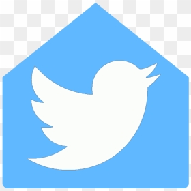 Follow Me - White Transparent Twitter Symbol, HD Png Download - follow me on twitter png