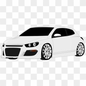 Car, Luxury, Tint, Rim, Automobile, Auto, Wheel, Motor - Volkswagen Scirocco Clipart, HD Png Download - tint png