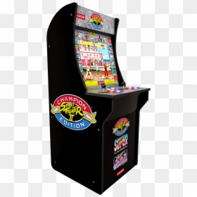 1up Arcade Street Fighter, HD Png Download - pinball machine png