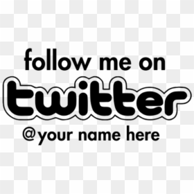 Twitter, HD Png Download - follow me on twitter png