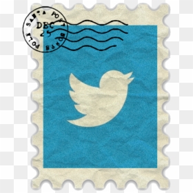 Twitter-wordpress - Twitter Stamp, HD Png Download - follow me on twitter png