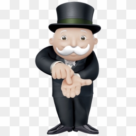 Pocket Clipart Monopoly - Monopoly Man Pay Up, HD Png Download - monopoly guy png