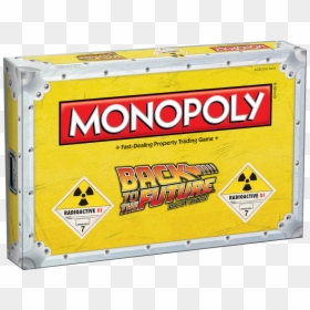 Transparent Monopoly Guy Png - Monopoly Back To The Future Trilogy Edition Board Game, Png Download - monopoly guy png