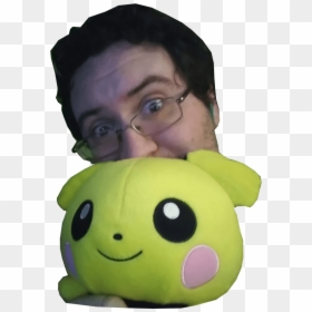 Stuffed Toy, HD Png Download - waluigi face png