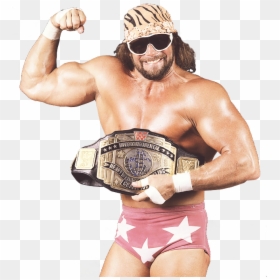 Image Randysavage Png Pro Wrestling Fandom Powered - Intercontinental Championship Belt 80s, Transparent Png - macho man randy savage png