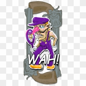 Xbl6hkt - Cartoon, HD Png Download - waluigi face png