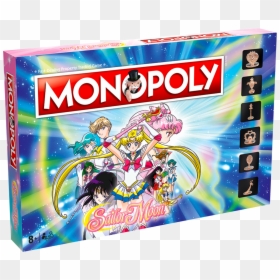 Sailor Moon Edition Board Game, HD Png Download - monopoly guy png