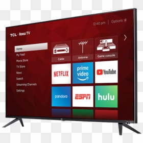 Tcl Roku Tv 6 Series 75 Inch - Tv Tcl 49 Smart, HD Png Download - sound bars png