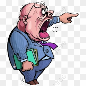 Angry Mister Roared Rage - Man With Bullhorn, HD Png Download - monopoly guy png
